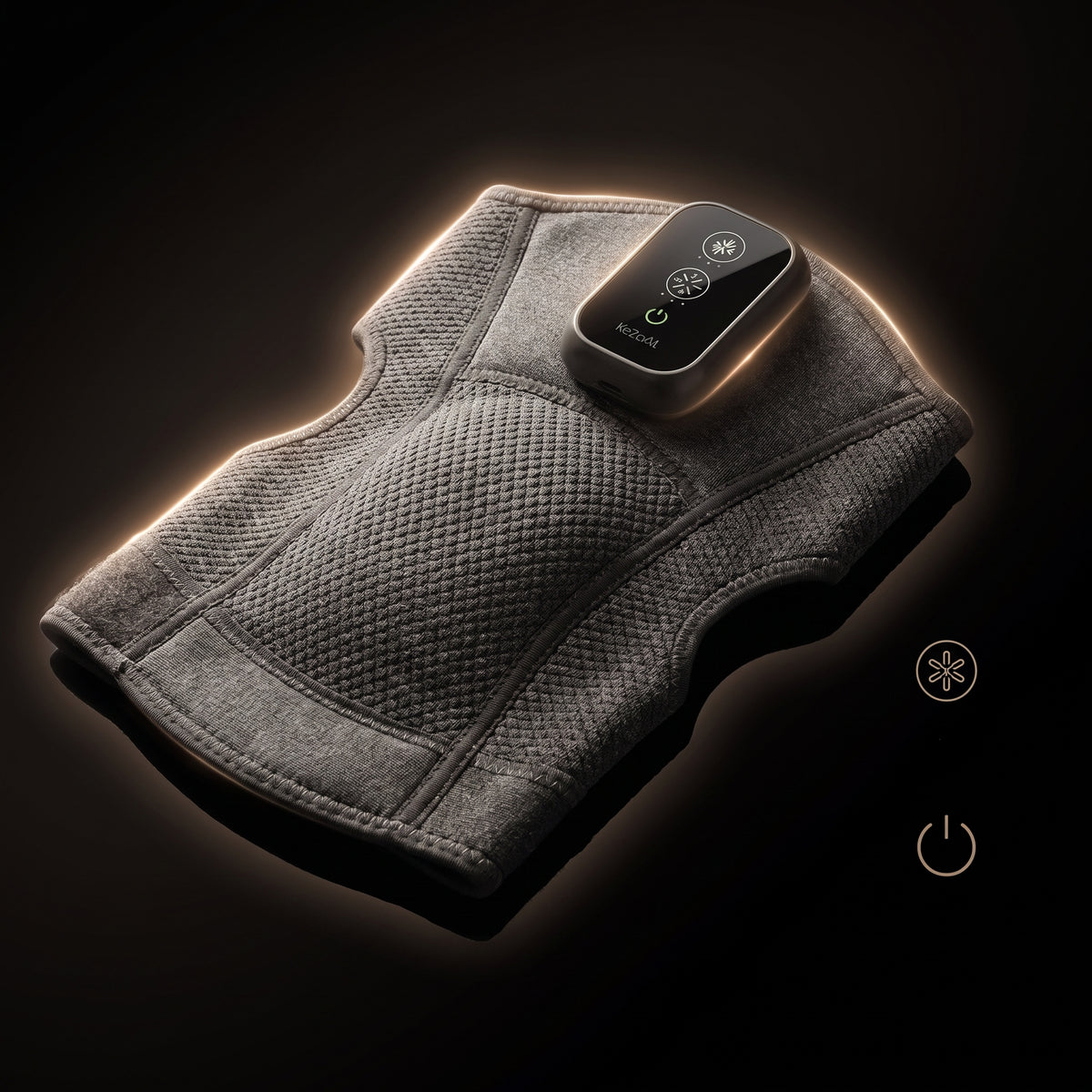 MotionWell Pro Knee Heat & Vibration Massager — Instant Relief, No Cords