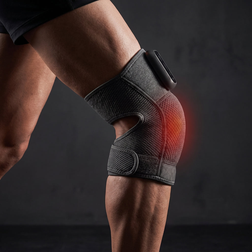 MotionWell Pro Knee Heat & Vibration Massager — Instant Relief, No Cords